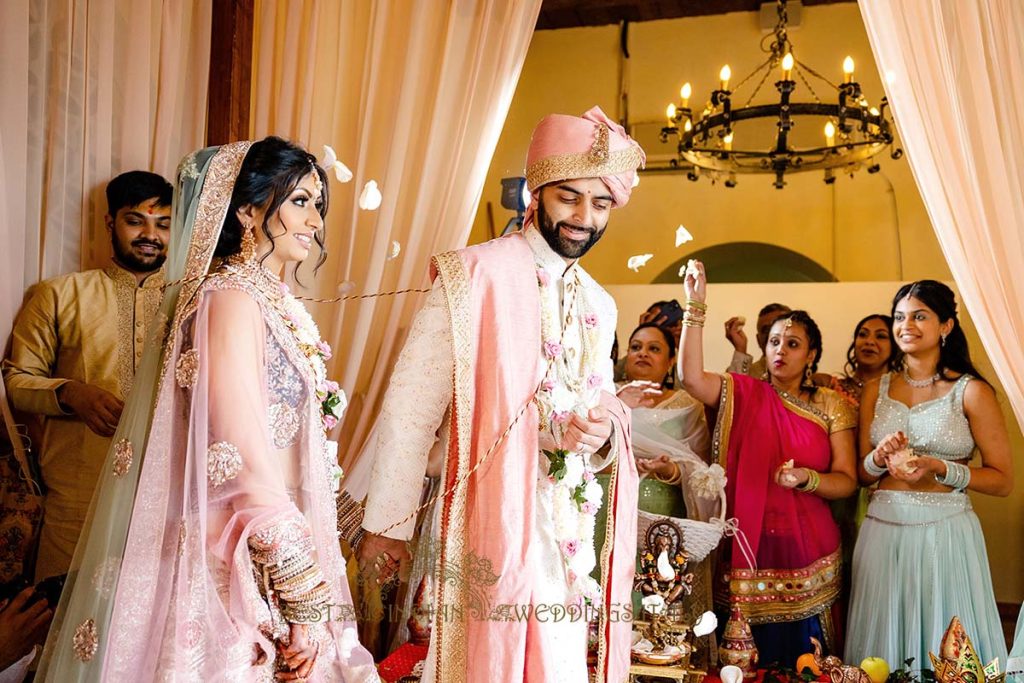 phera ceremony hindu wedding 1024x683 - Beautyful Hindu wedding in Italy despite the bad weather