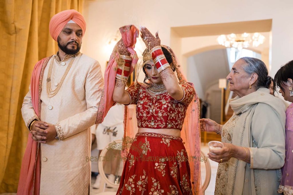 doli sikh wedding 1024x682 - Traditional Sikh wedding in a breathtaking seaview Villa in Italy