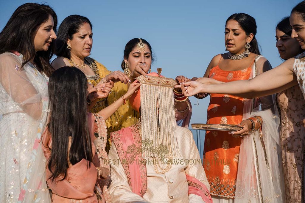 sikh groom indian wedding 1024x683 - Traditional Sikh wedding in a breathtaking seaview Villa in Italy