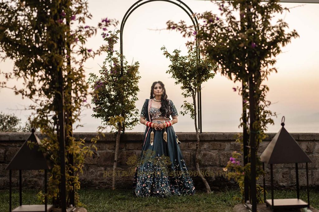 sikh indian bride sorrento 1024x683 - Sikh pre-wedding event with the backdrop of the crystalline sea