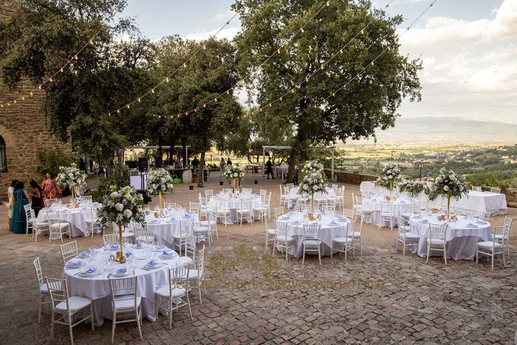 castle wedding italy 1024x683 - Romantic Hindu Wedding in an Italian Castle: A Serene Union in Umbria