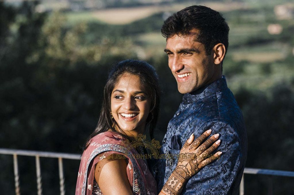 indian bride and groom getting married 1024x681 - Relaxing Indian pre-wedding events in the heart of Italy