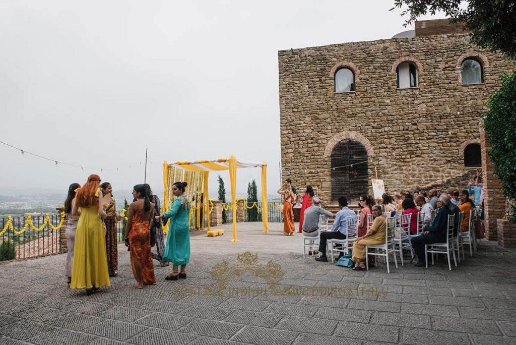 indian pre wedding event italy 1024x684 - Relaxing Indian pre-wedding events in the heart of Italy