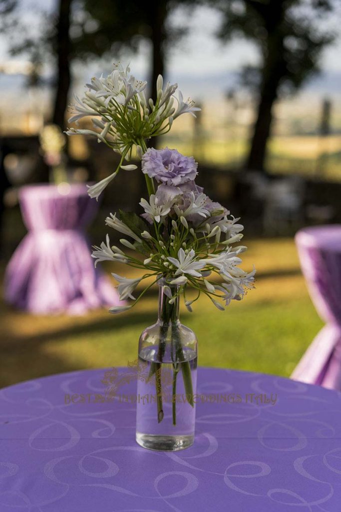 minimalistic wedding decor ideas 683x1024 - Romantic Hindu Wedding in an Italian Castle: A Serene Union in Umbria